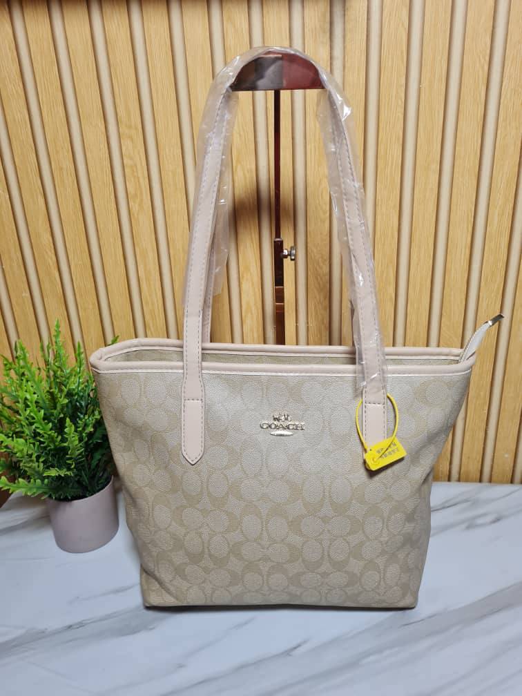 coach bag - khaki 