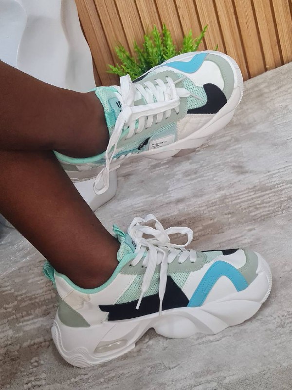 teal blue sneakers 