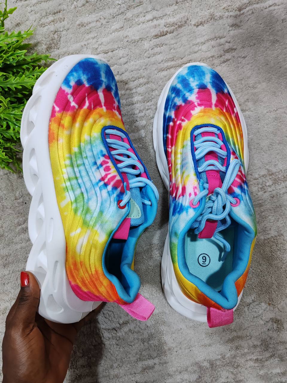free walk sneakers -multi white sole