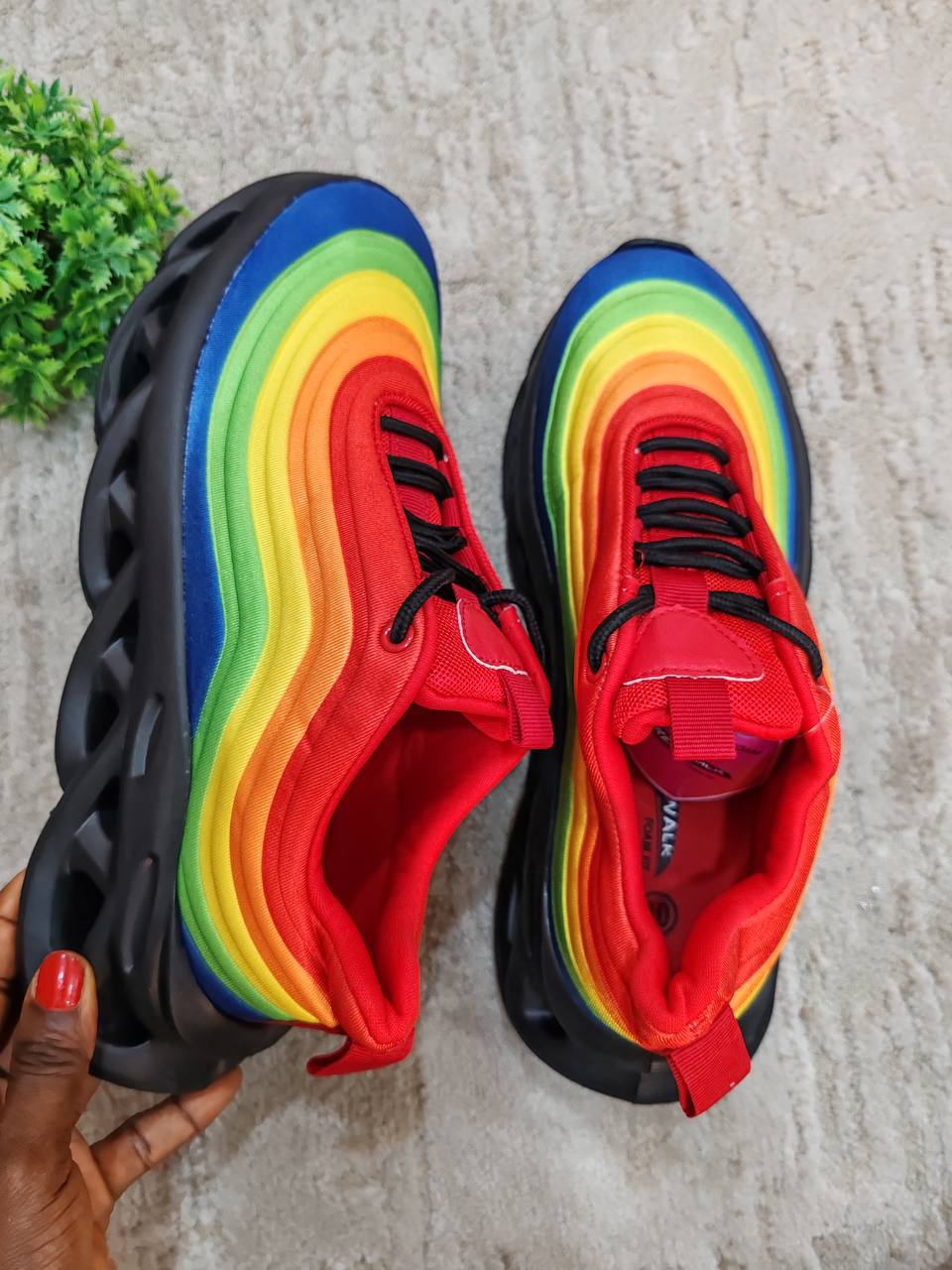 free walk sneakers - multicolor black sole