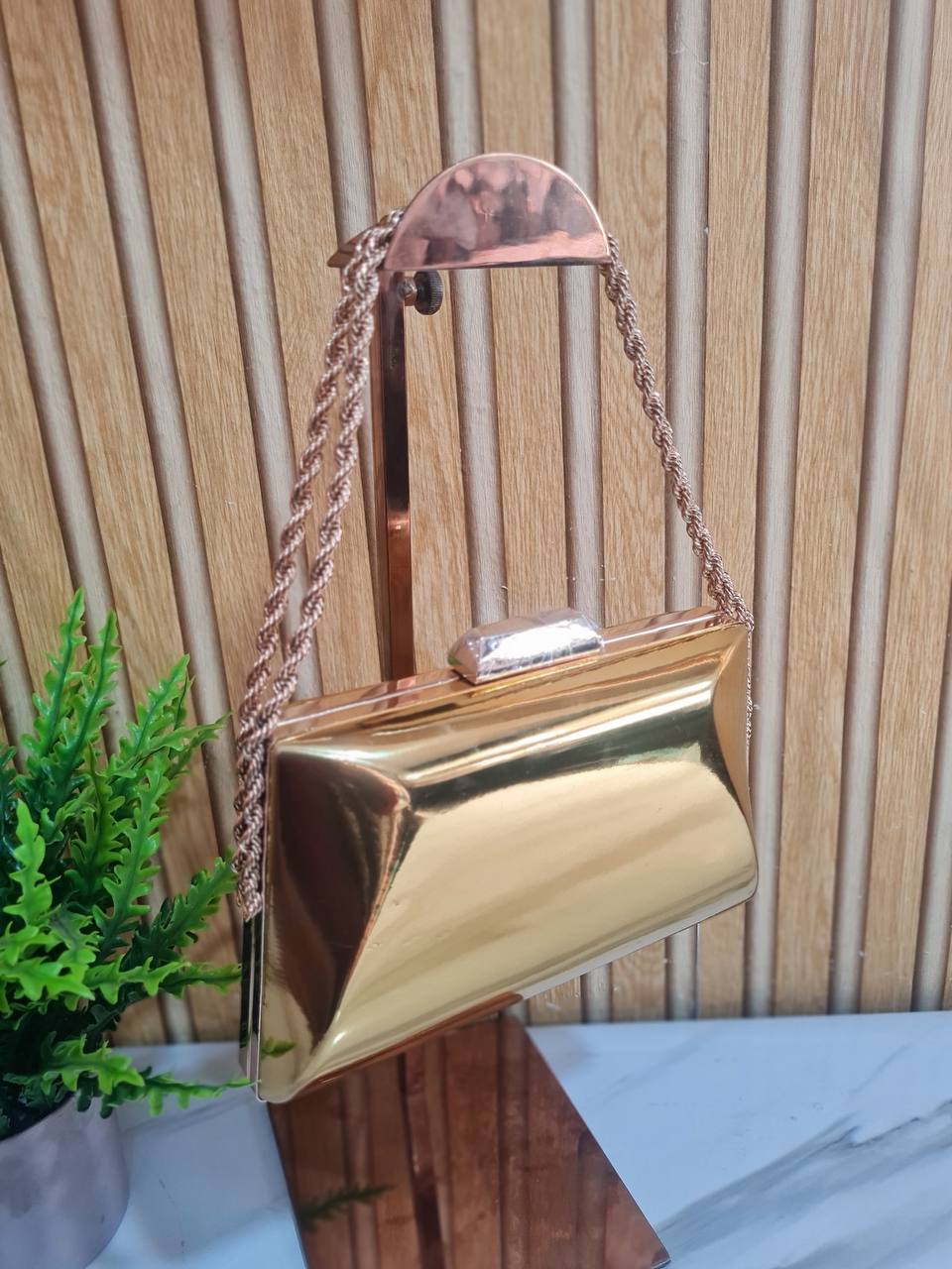 party purse bn3314 - gold