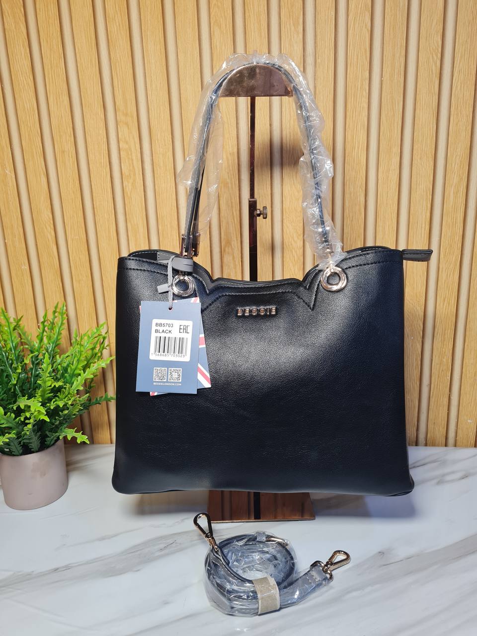 bessie handnbag bb5703 - black