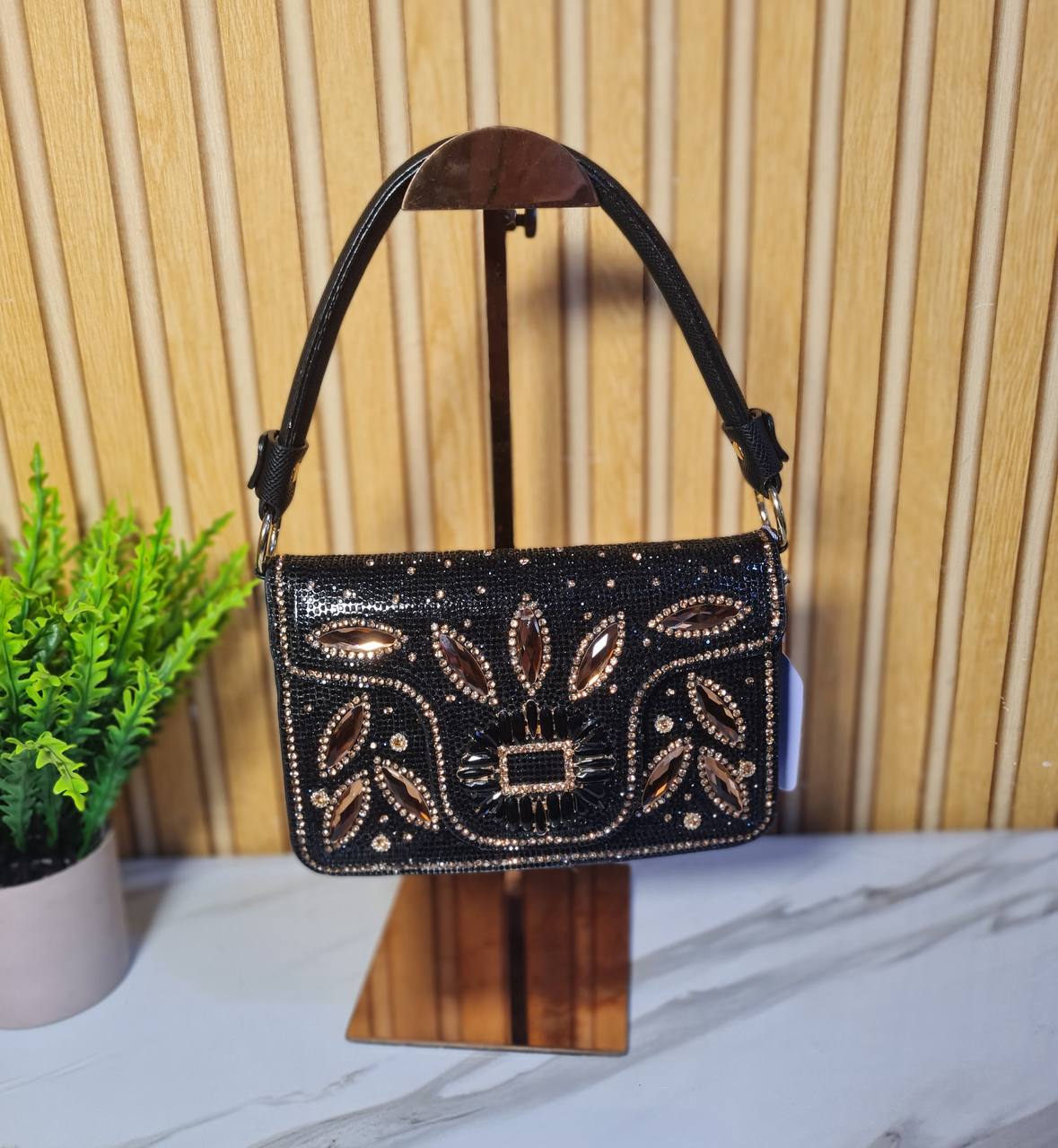 party purse htf865 - black