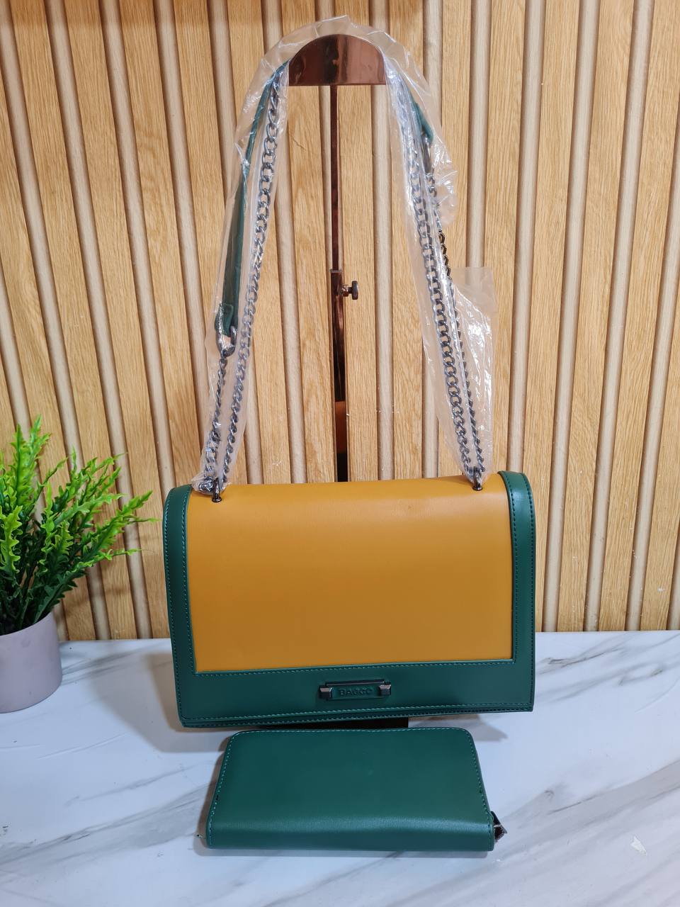 bagco handbag bx012412025- green