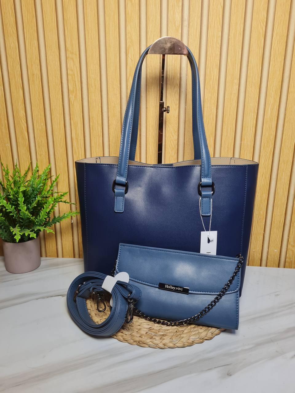 holly vivi handbag 11115 - blue