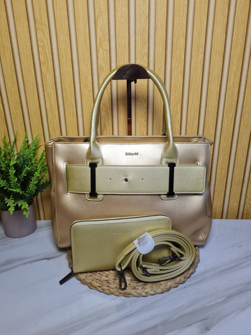 holly vivi handbag 1089 -  gold
