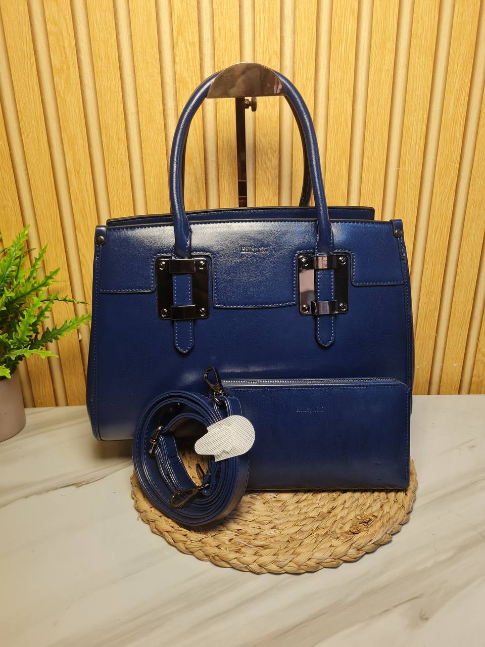 holly vivi handbag 1027 - blue