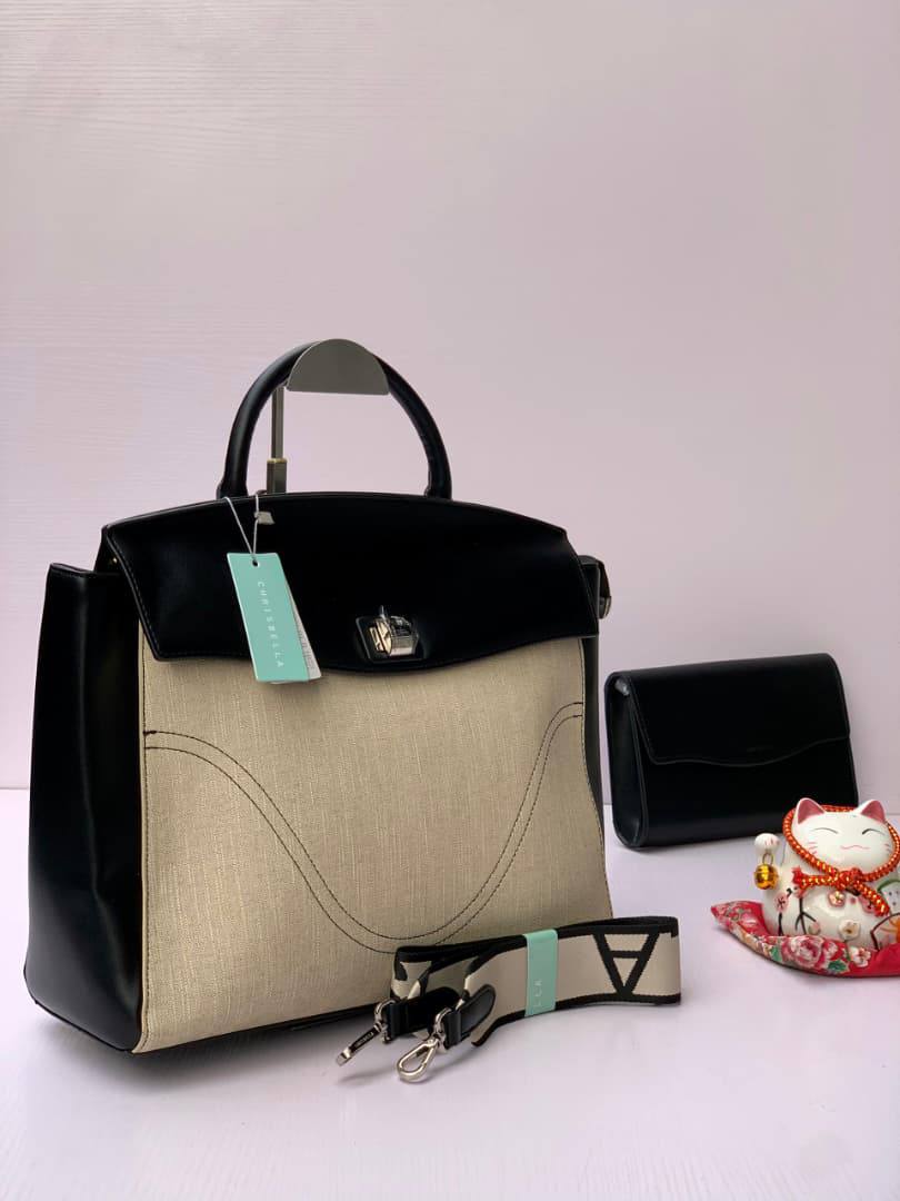 chrisbella pouch aa012507047 - black/nude