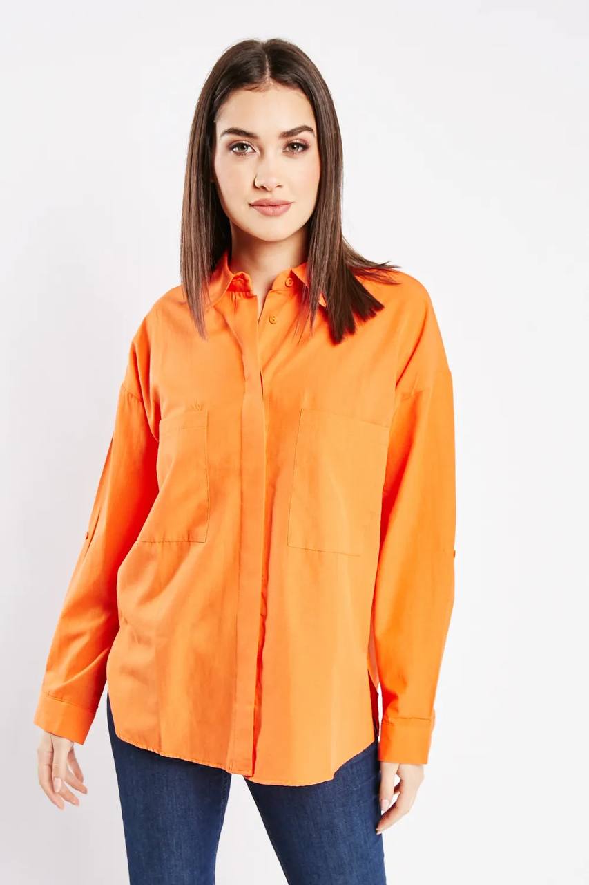 new favori shirt - size 8-10 (orange)