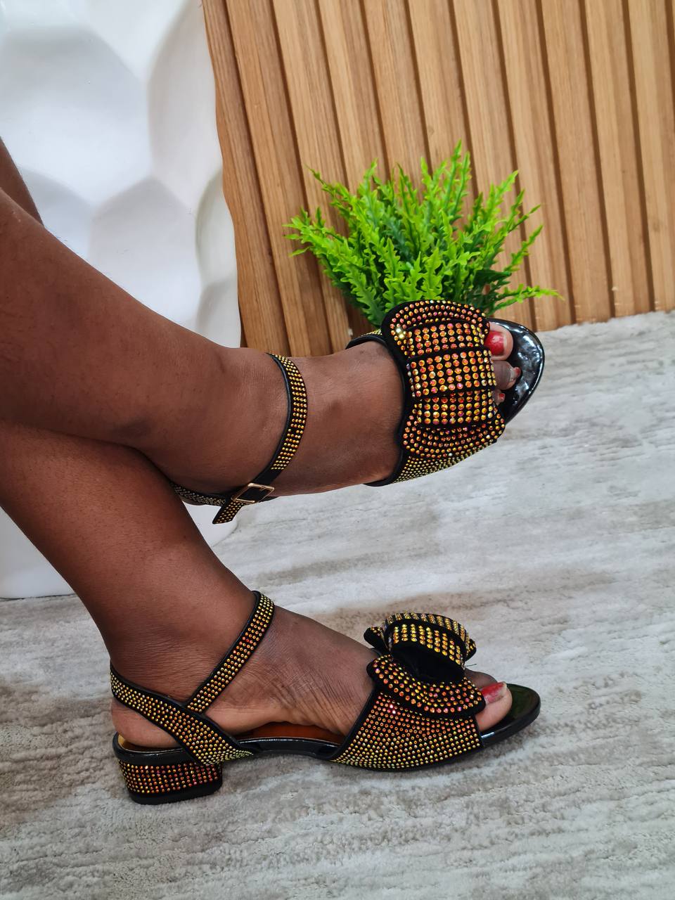 lufeidi sandal - gold