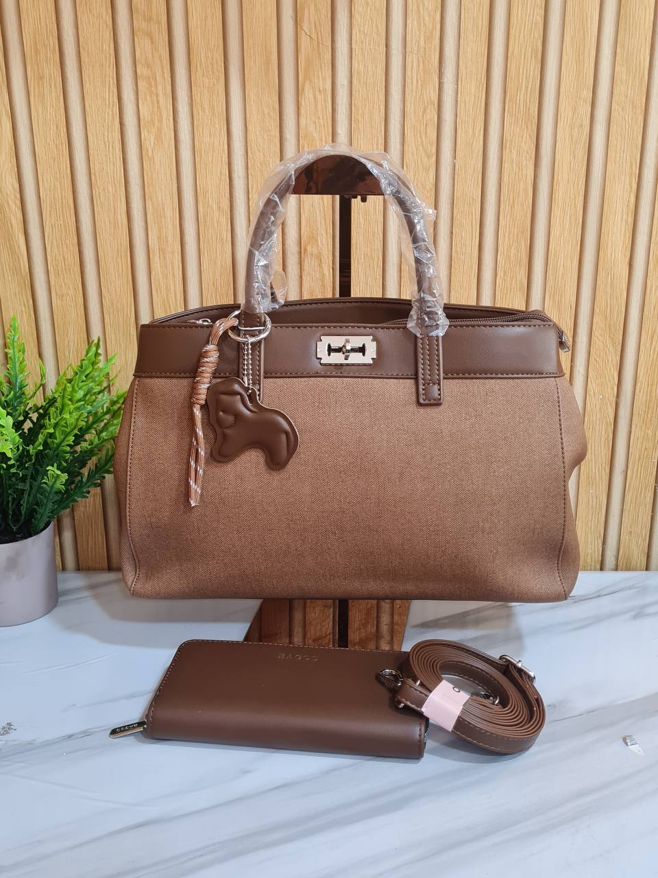 bagco handbag bx012412053 - coffee