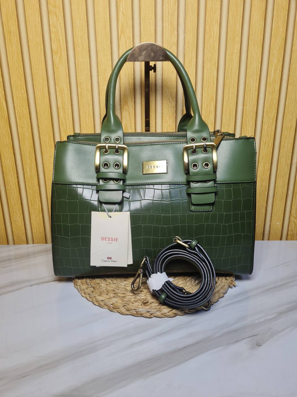 bessie handbag bw6597 - green