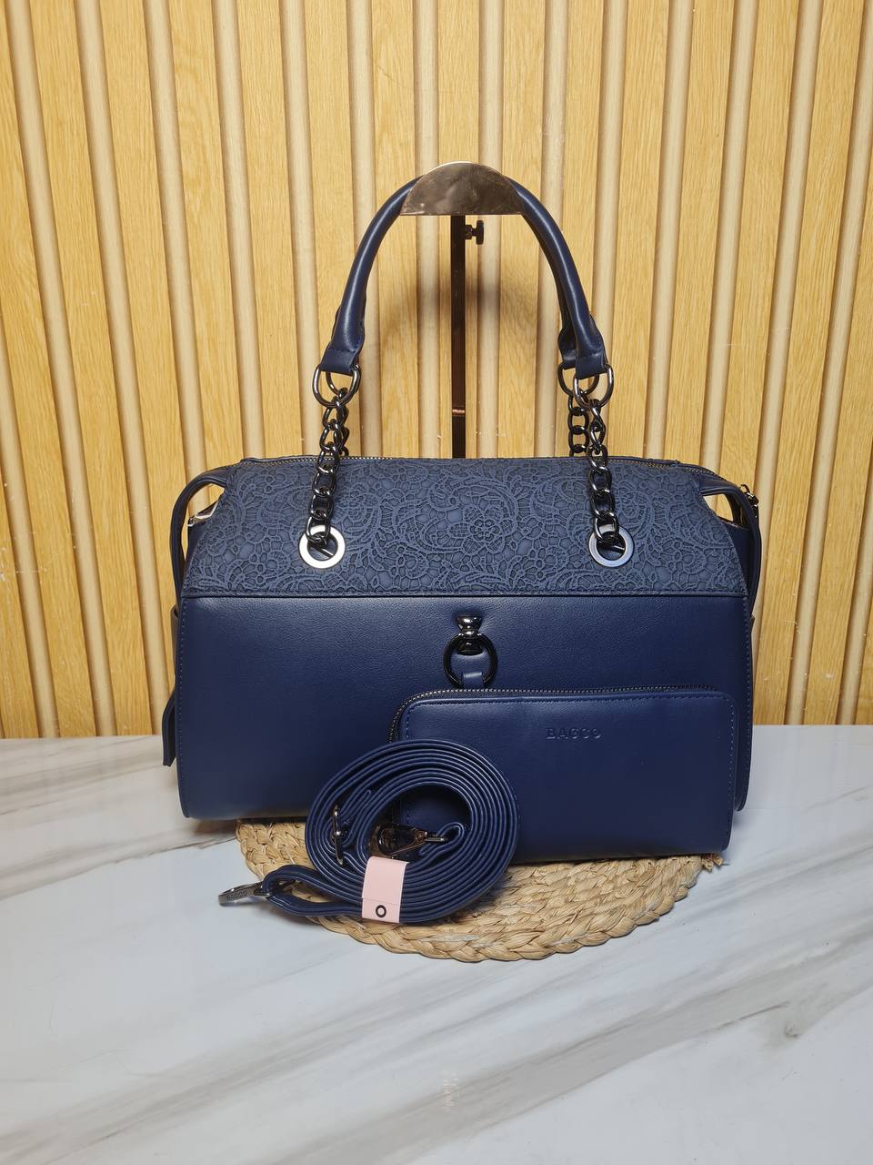 bagco handbag bx012507046 - blue