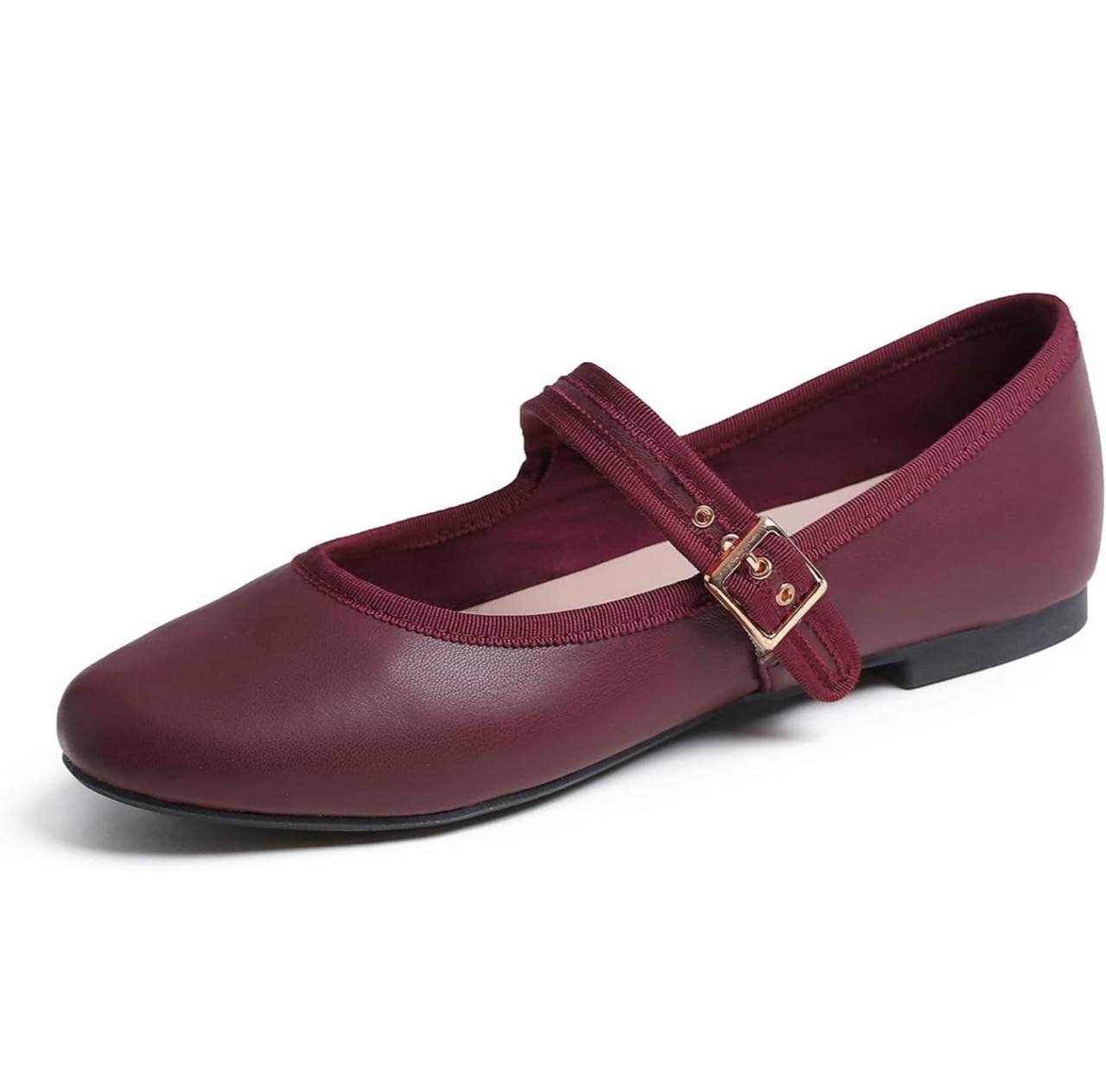 fever sole maryjane flat - wine