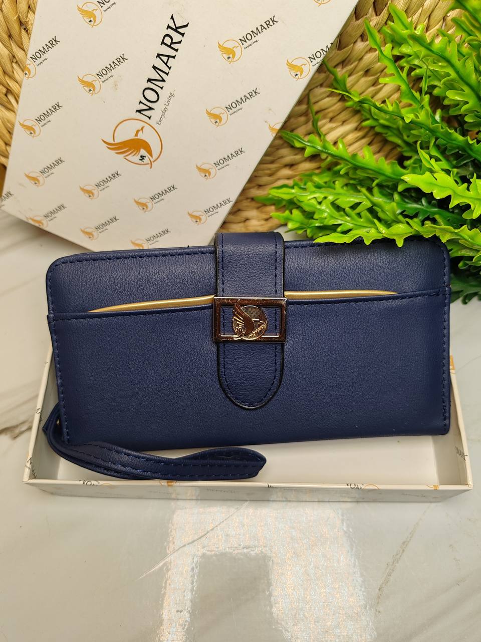 boxed wallet b02 - blue