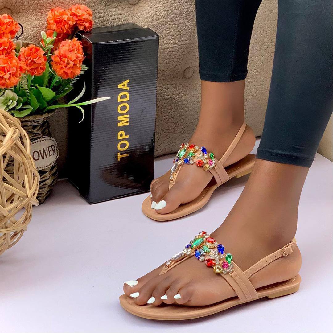 top moda sandal - nude