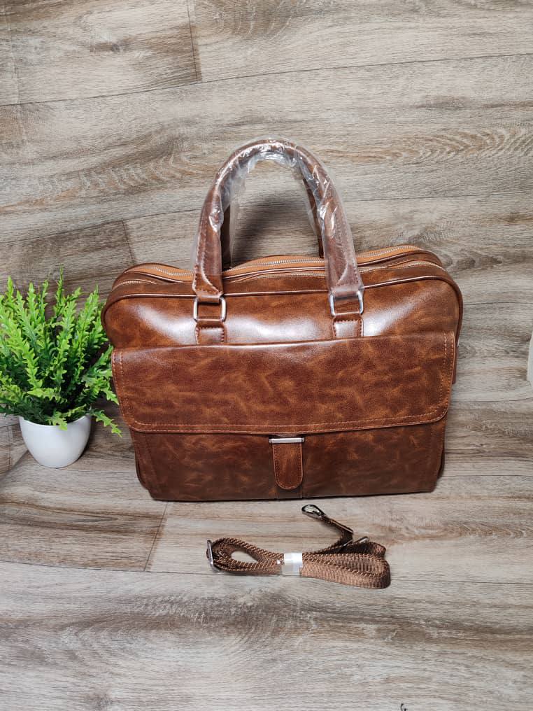big laptop bag 8010 - brown