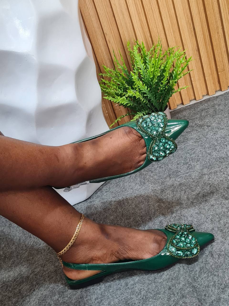 full lover sandal - green