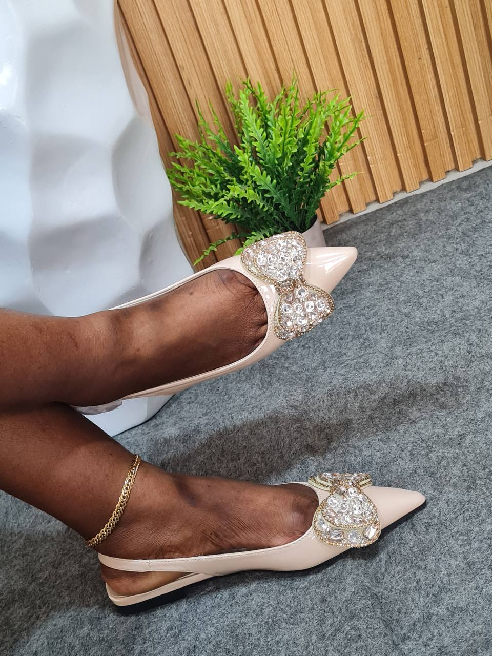 full lover sandal - nude