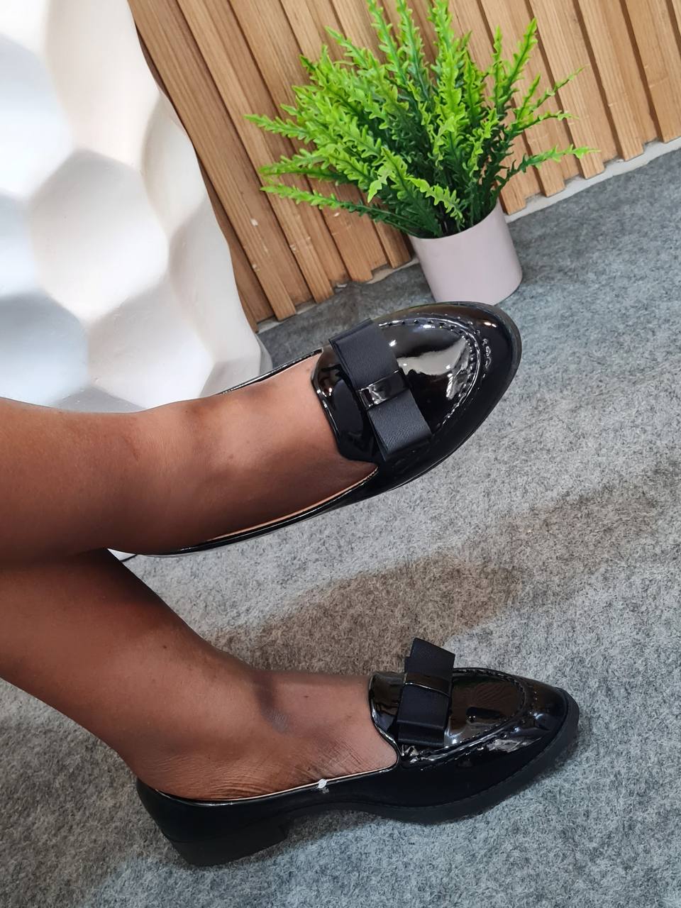 jazz flat shoe - black