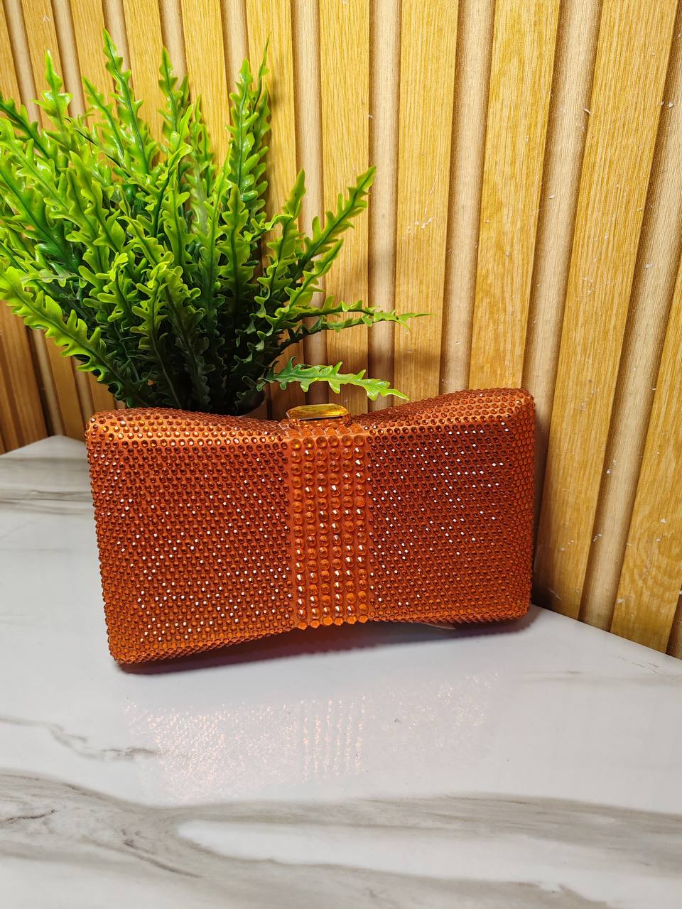 butterfly party purse x773 - orange