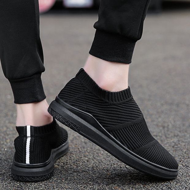 fabric sneakers with rough sole and silver linen
