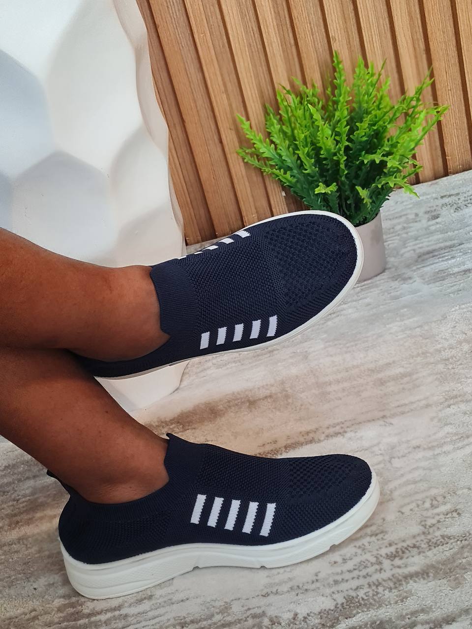 discover sports sneakers - blue