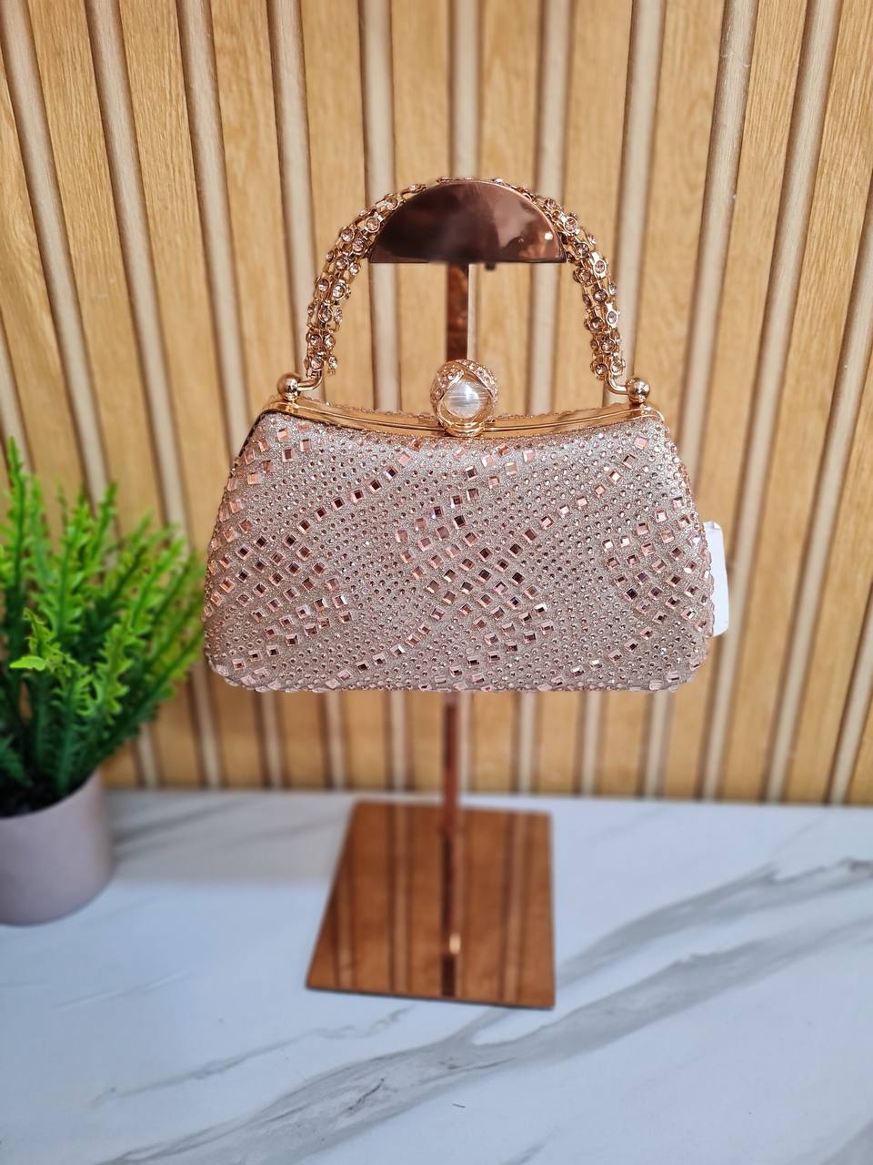 party purse bn4465- rose gold