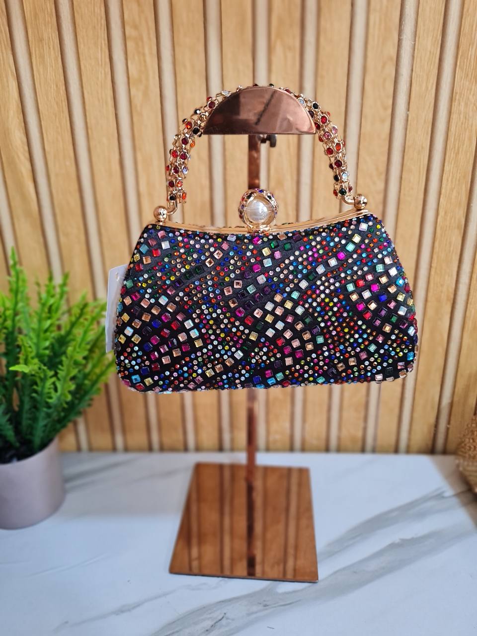 party purse bn4465- multicolor