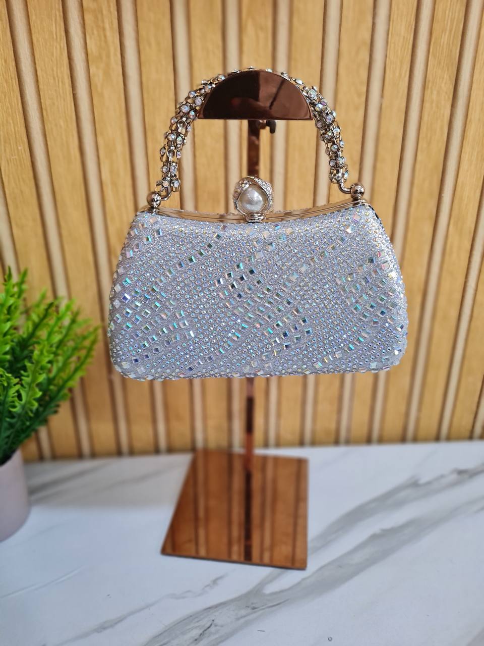 party purse bn4465- silver