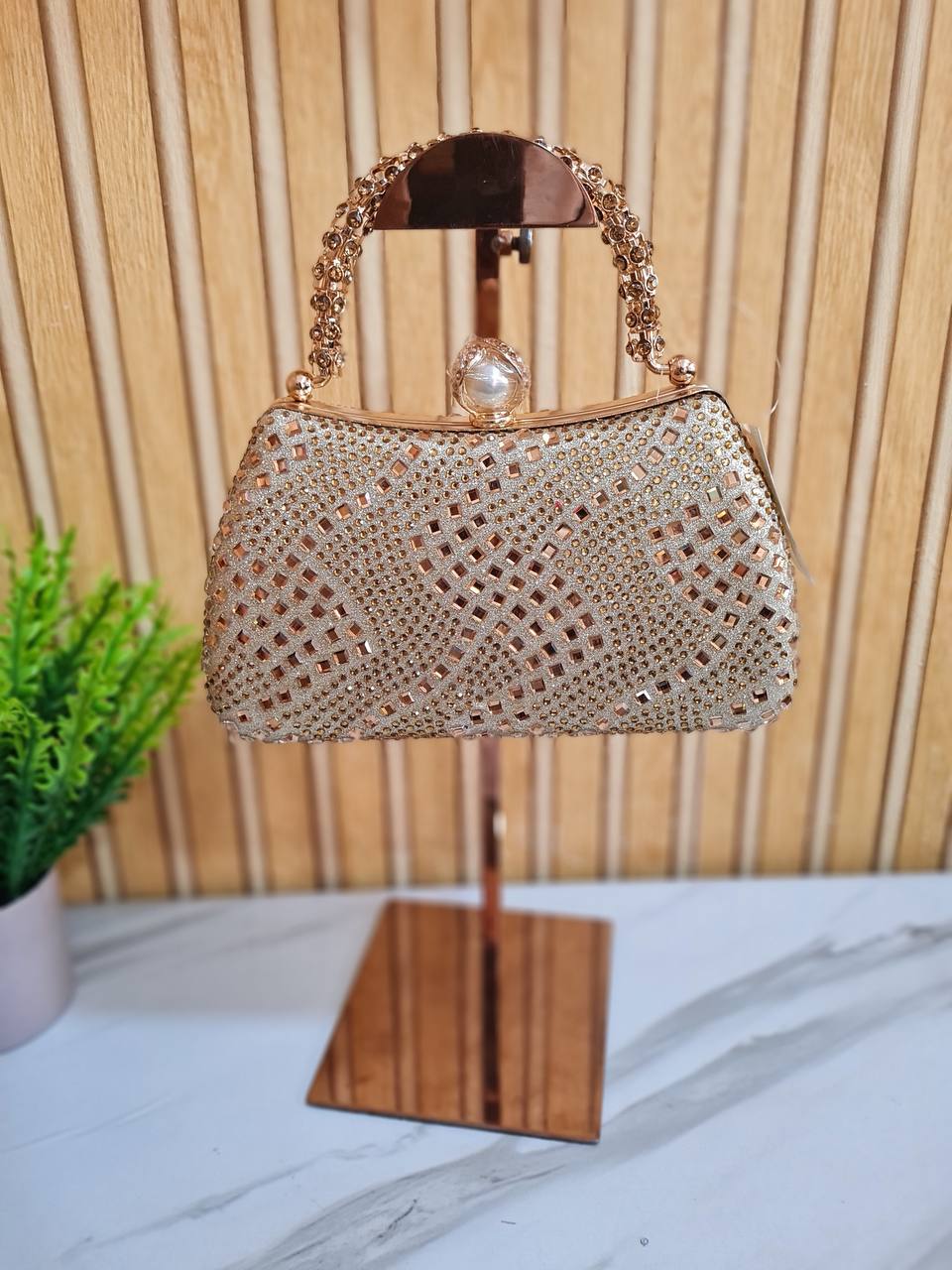 party purse bn4465- d gold