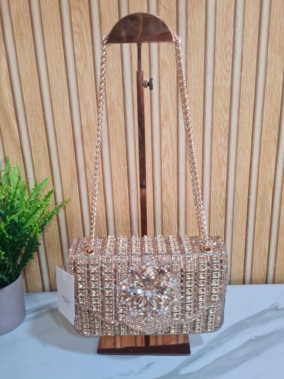 party purse bn3552 - gold