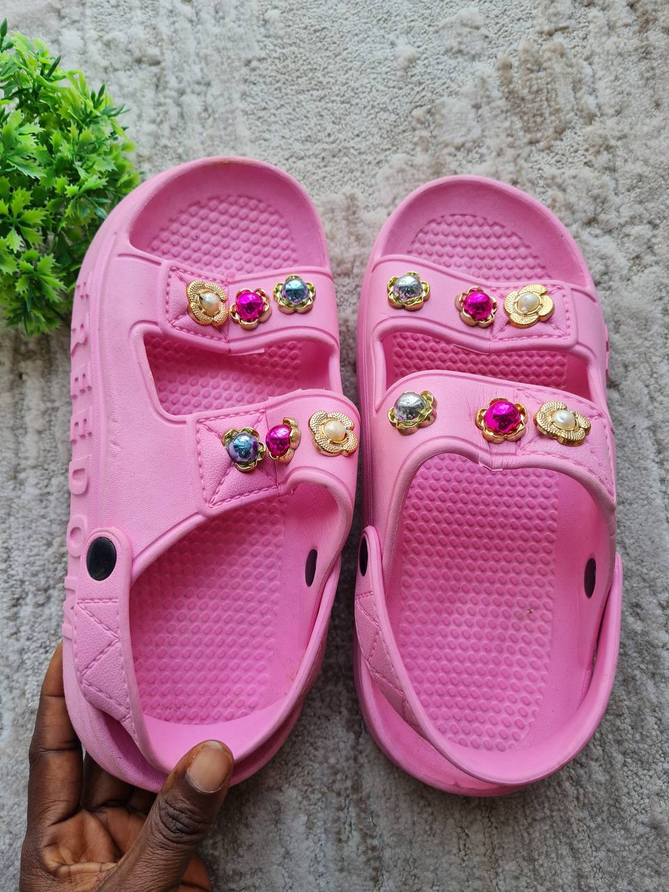 freedom rubber sandal - pink