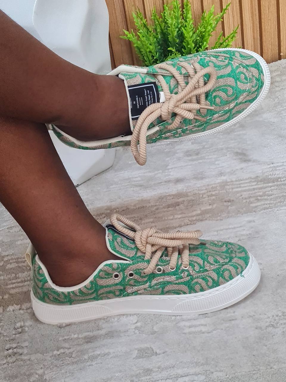 brq sneakers - green