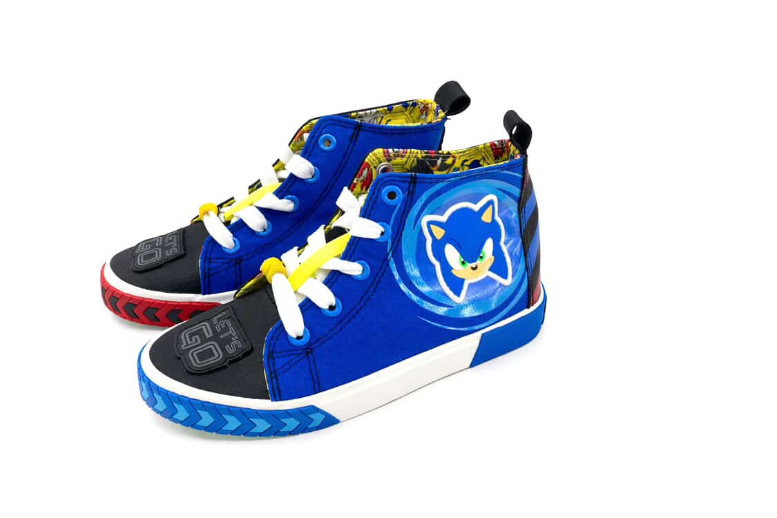 sonic boys high top sneaker(32) - Thumbnail 2