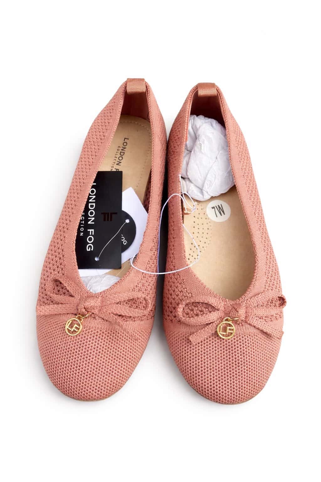 london fog girl flat dress shoe