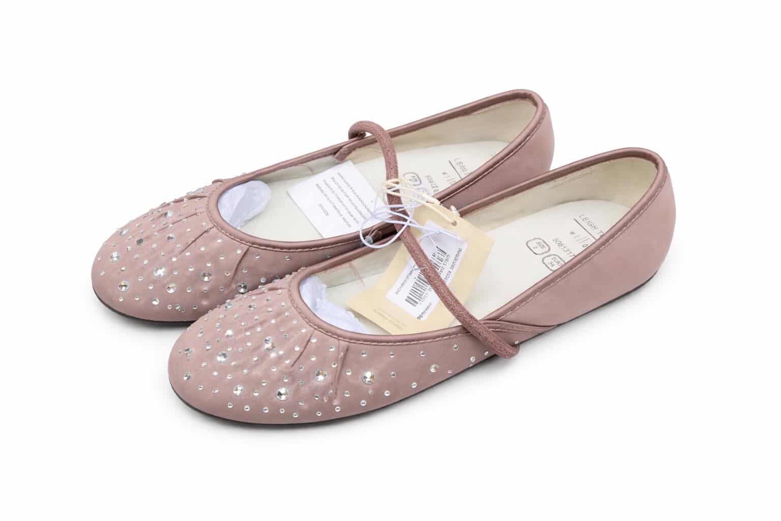 leigh tucker girls flat dress shoe(34) - Thumbnail 2