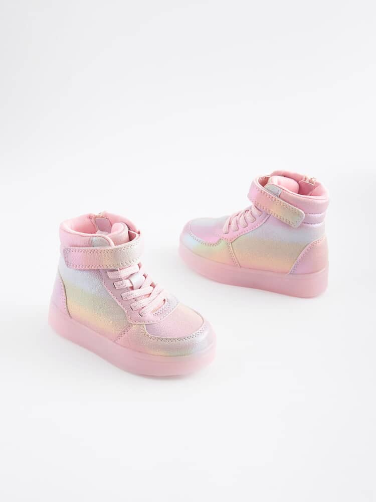 light up high top sneakers - Thumbnail 2