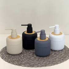 round half straight line home and fun soap dispenser - Thumbnail 2