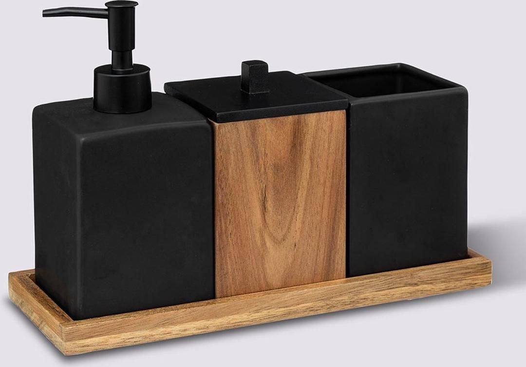 lile 4pcs mini bathroom set