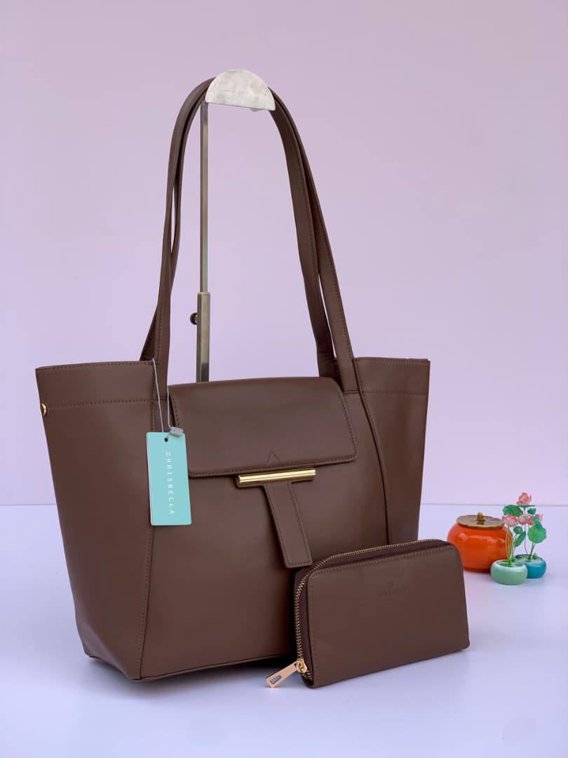 chrisbella handbag 2u012506141 - coffee