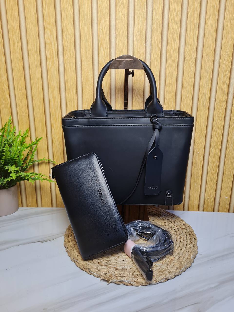 bagco box bag bx012506014n - black