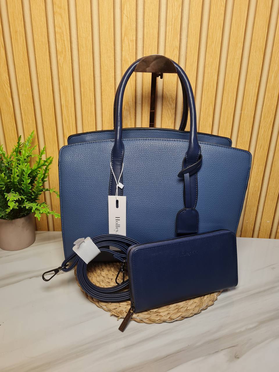 holly vivi 1120 handbag - blue