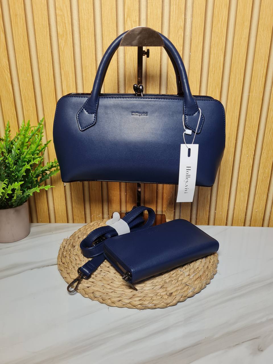 holly vivi medium bag 1022 - blue