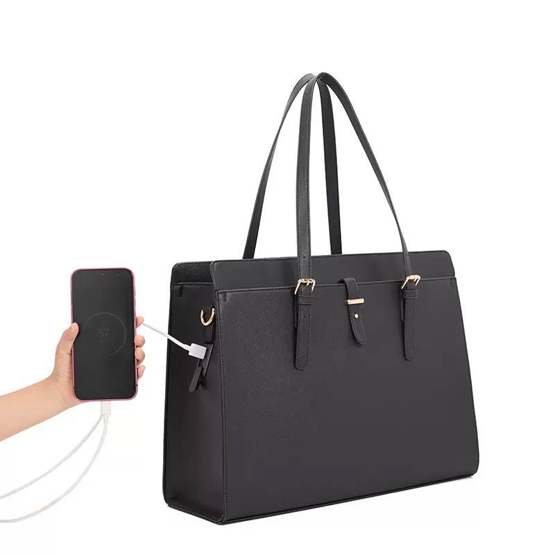 laptop handbag with charging port