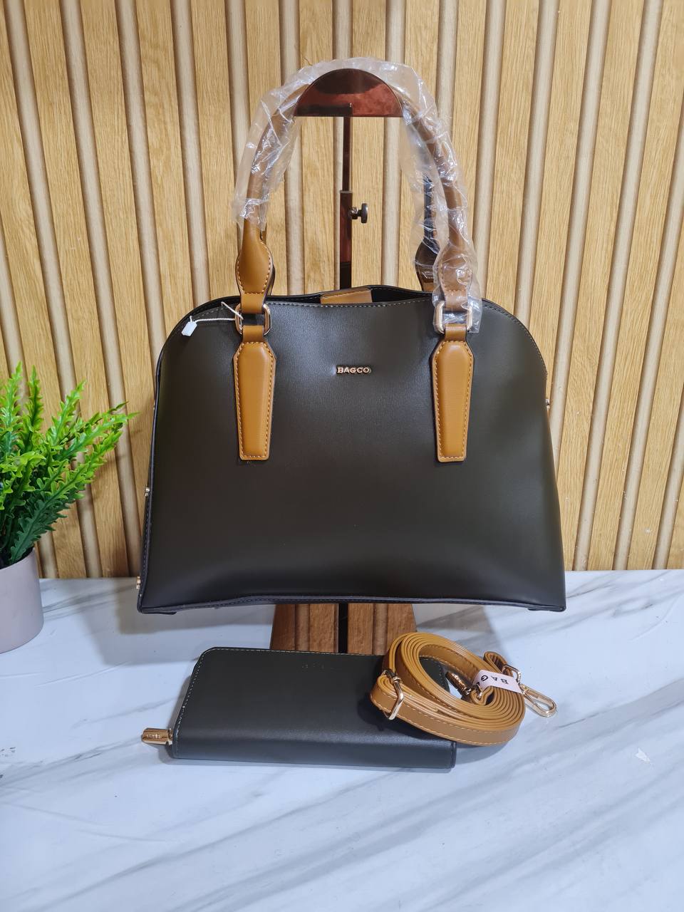 bagco handbag bx012411134 - army green
