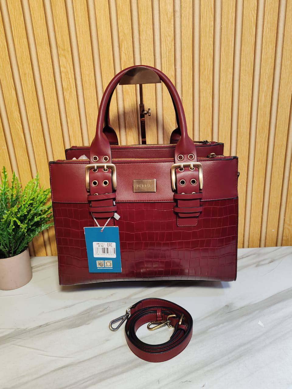 bessie handbag bw6593 - wine