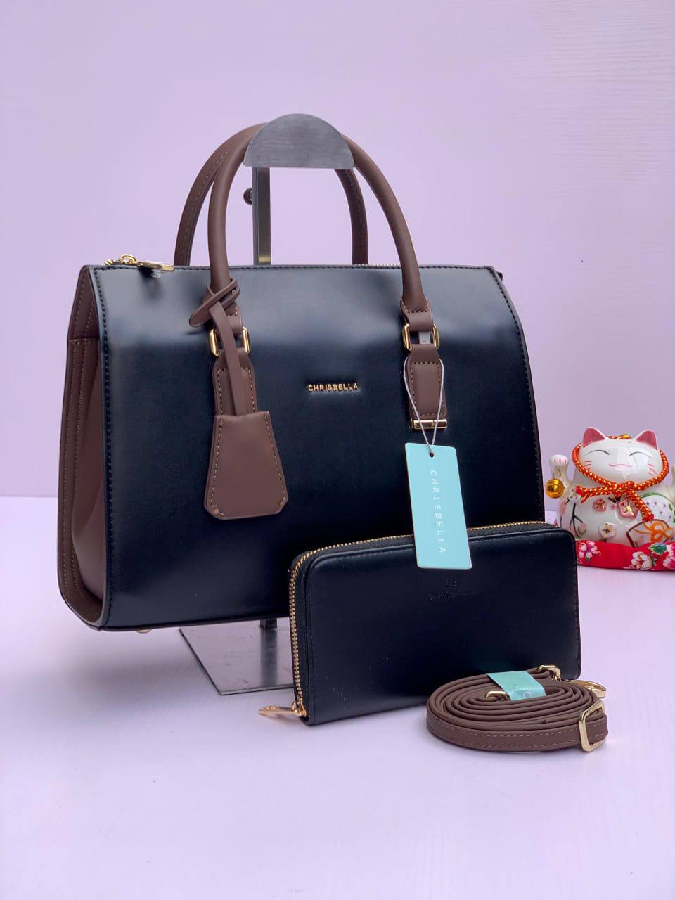 chrisbella handbag aa012503175 - black