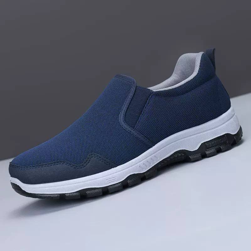 new plain sneakers - navy blue
