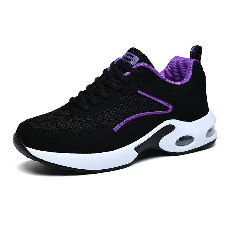 fashion lace up sneakers - purple